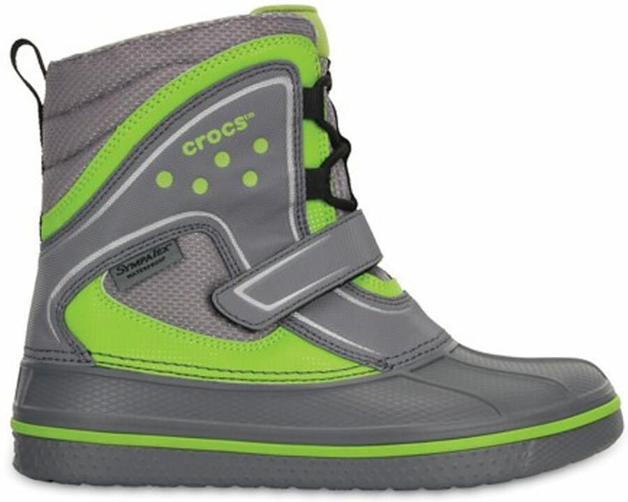 Crocs AllCast Duck Kinderlaarzen Grijs Groen