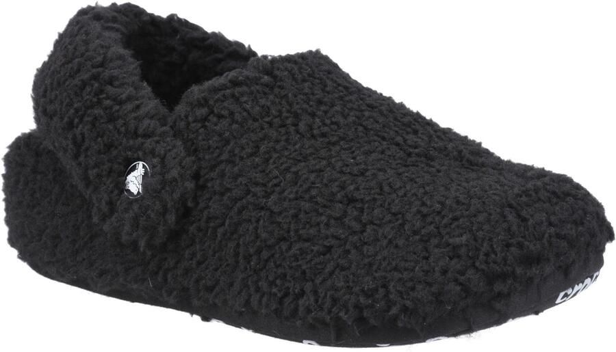Crocs Classic Cozzzy Polyester Zwarte Slippers