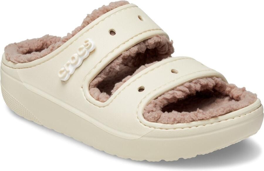Crocs Classic Cozzzy Thermoplastische Dames Bone Sandalen