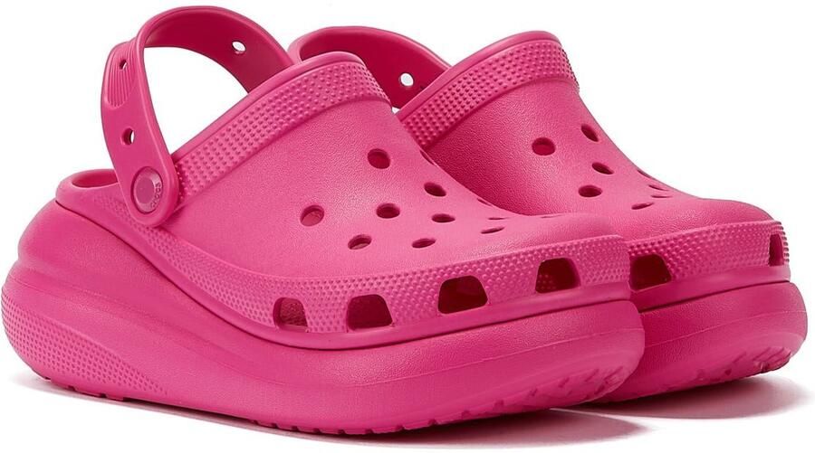 Crocs Classic Crush Clog Juice Dames Roze Sandalen