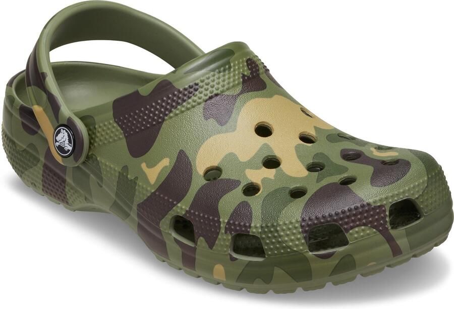 Crocs Classic Duck Camo EVA Heren Zwart Cargo Klompen