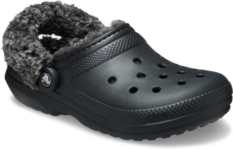 Crocs Classic Fleece Gevoerde Thermoplastische Zwarte Heren Klompen