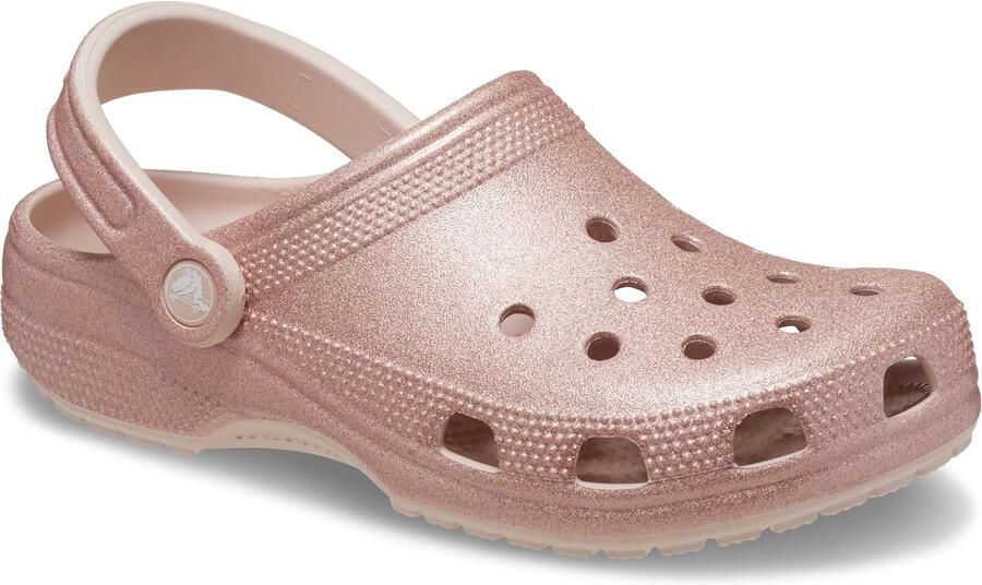 Crocs Classic Glitter Thermoplastische Kwarts Klompen