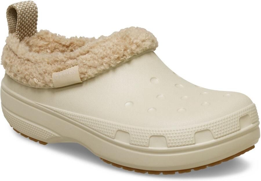 Crocs Classic Lined Shorty Thermoplastische Heren Sandstone Slippers