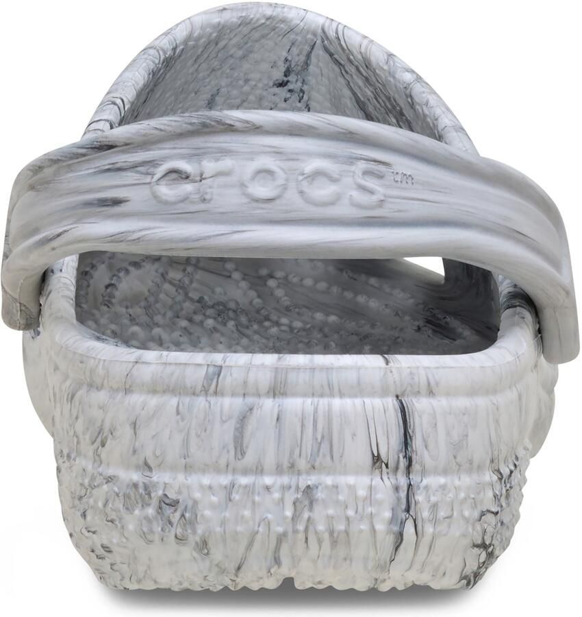 Crocs Classic Marbled Clog Thermoplastische Zwarte witte Klompen