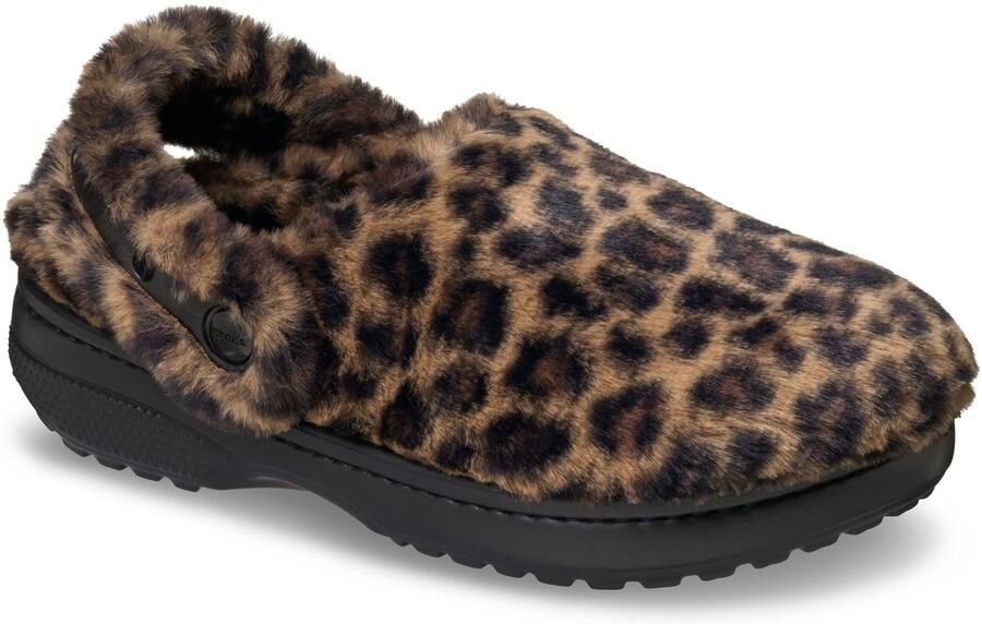 Crocs Classic Onvergetelijke Klompen Polyester Mix Dames Luipaard