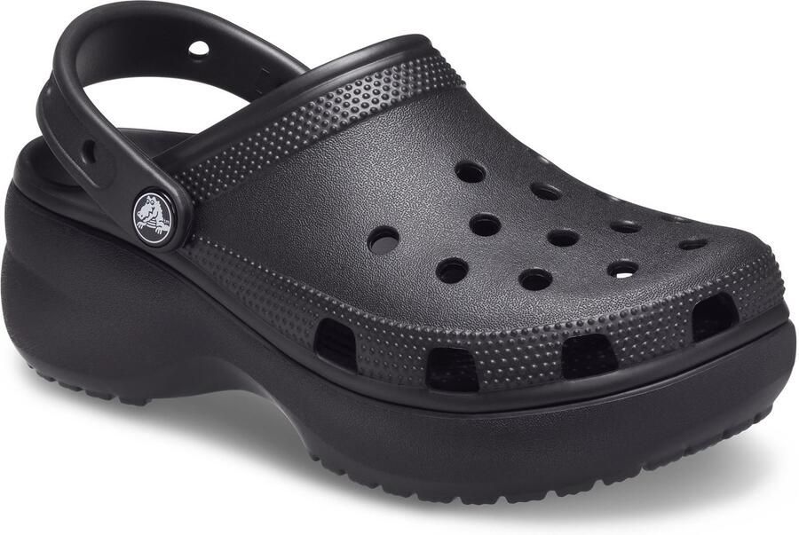 Crocs Classic Platform Thermoplastische Dames Zwarte Klompen
