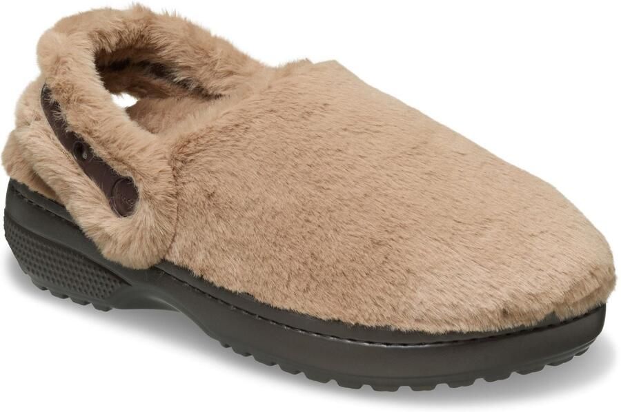 Crocs Classic Unfurgettable Polyester Dames Melk Chocolade Klompen