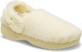 Crocs Classic Unfurgettable Polyester Dames Vanille Clogs - Geel