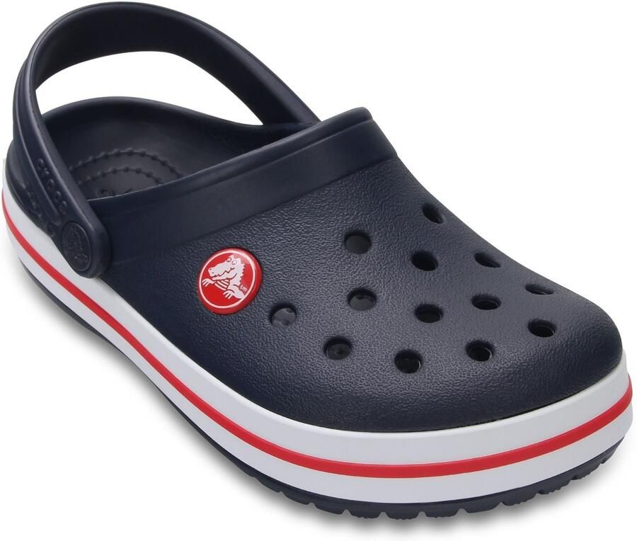 Crocs Crocband Thermoplastische Kinderen Navy Rood Loafers