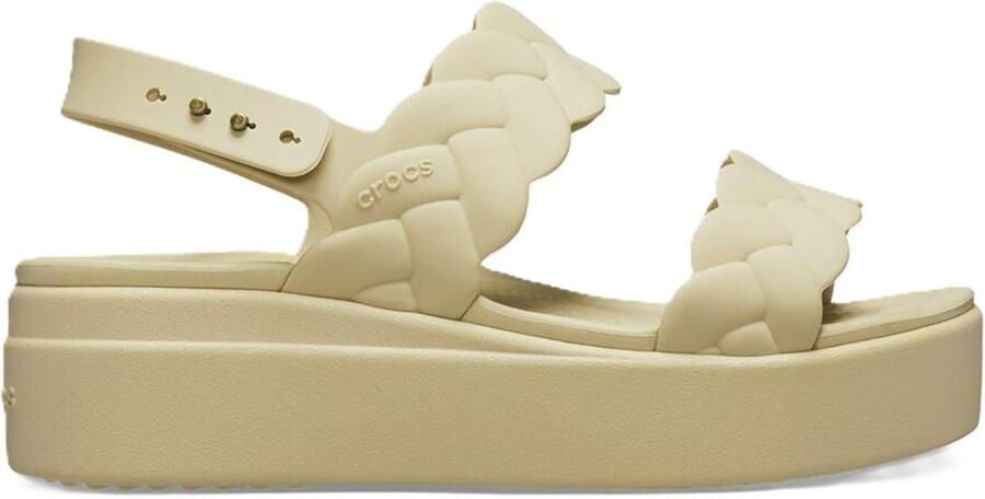 Crocs Dames Brklyn Wvn Upr in Chai