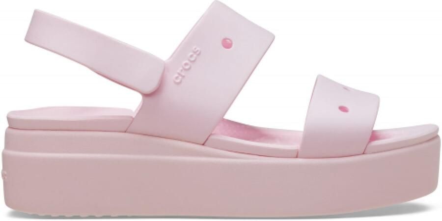 Crocs Dames Brooklyn 4U Sandalen in Roze
