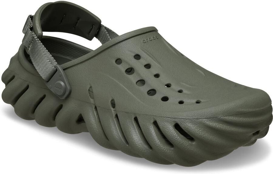 Crocs Echo EVA Heren Klompen in Stofgroen