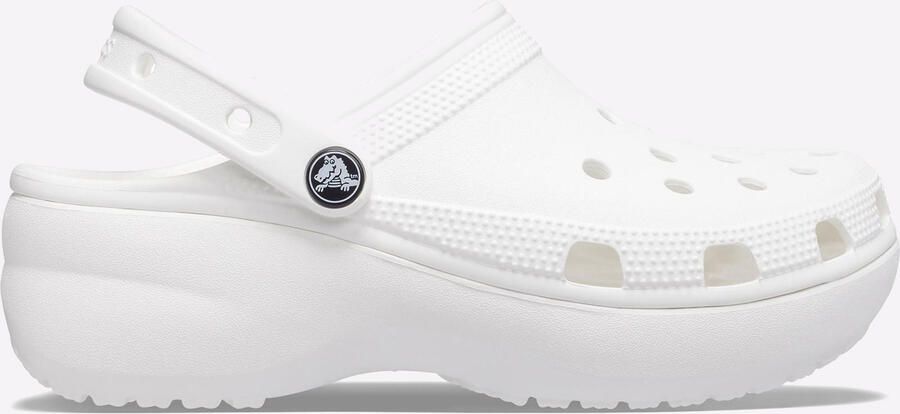Crocs Klassieke plateau muiltjes Wit