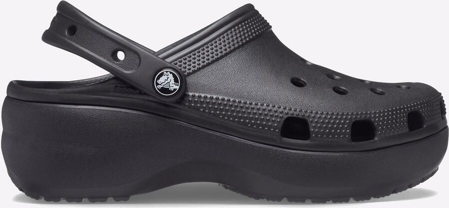 Crocs Klassieke plateau muiltjes Zwart