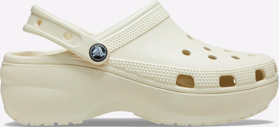 Crocs Klassieke plateausandalen Thermoplastisch Beige