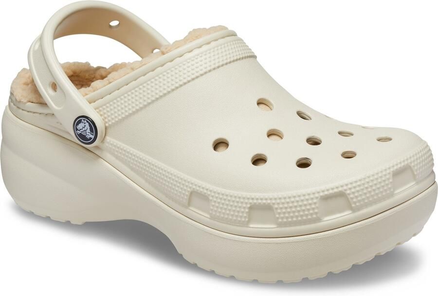 Crocs Klassieke platform gevoerde klomp