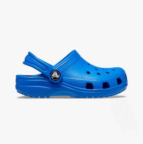 Crocs Toddler Classic Thermoplastische Blauwe Bolt Loafers