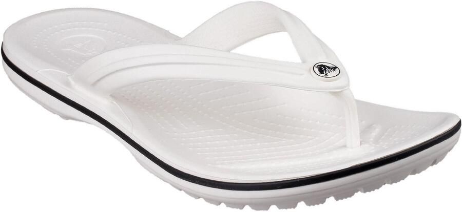 Crocs Unisex Crocband Teenslippers Wit