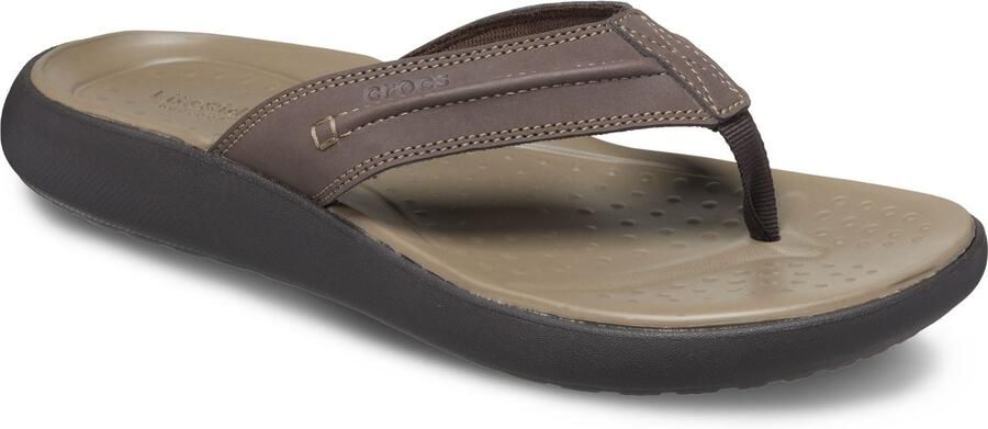 Crocs Yukon Vista II Polyurethaan Heren Espresso Slippers