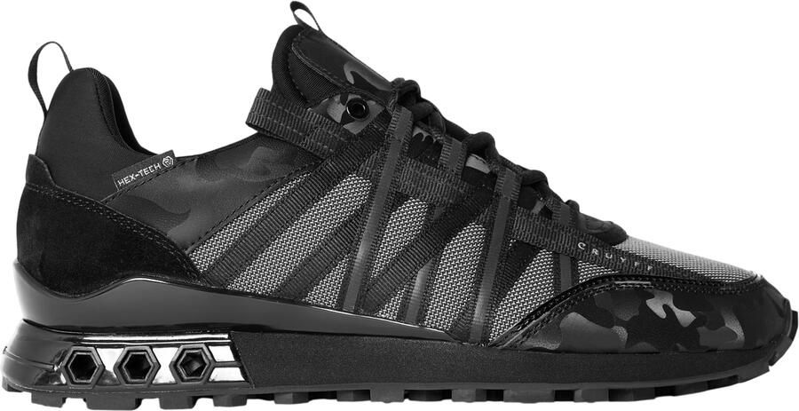 Cruyff Fearia Mesh Hex-Tech-sportschoenen voor heren (Zwarte Camo)