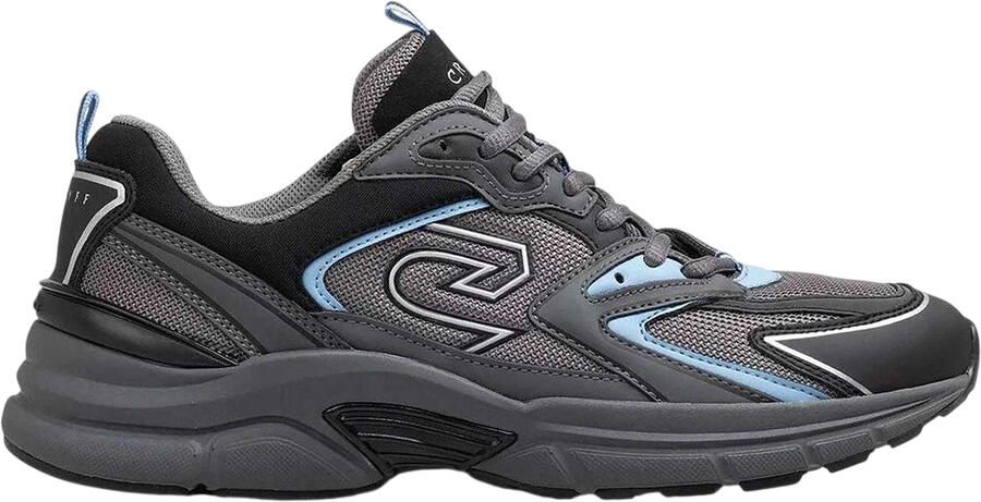 Cruyff Heren Scorpius Logo Laag Gesneden Sneakers (Grijs Blauw)
