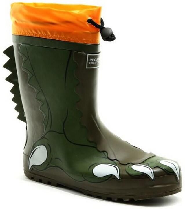 Dare 2b Kinderen Kinderen Modderspel Dinosauruswaterputten (Donkere Khaki Roestige sinaasappel)