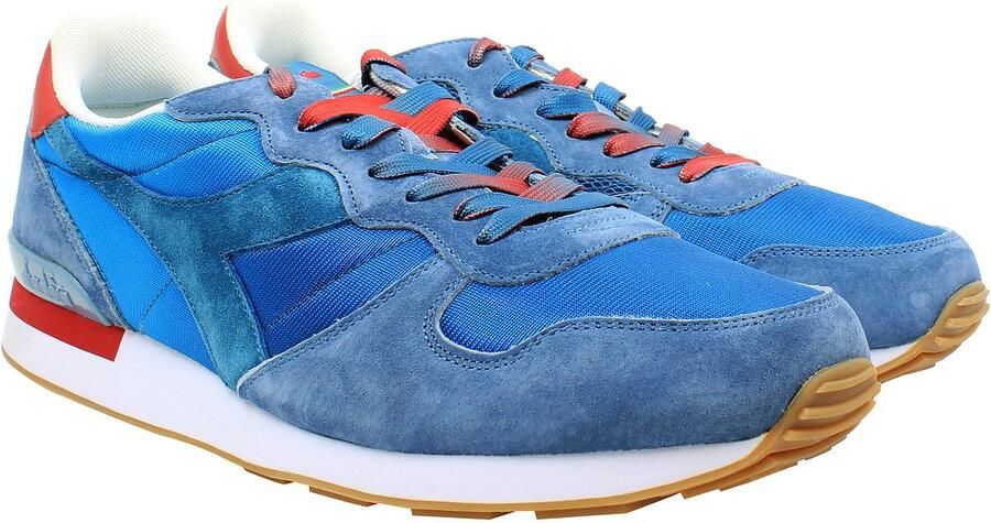 Diadora Camaro Premium Heren Blauw Sportschoenen