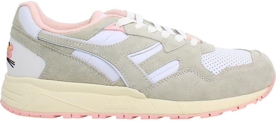 Diadora LC23 N9002 Heren Wit Roze Sportschoenen - Foto 1