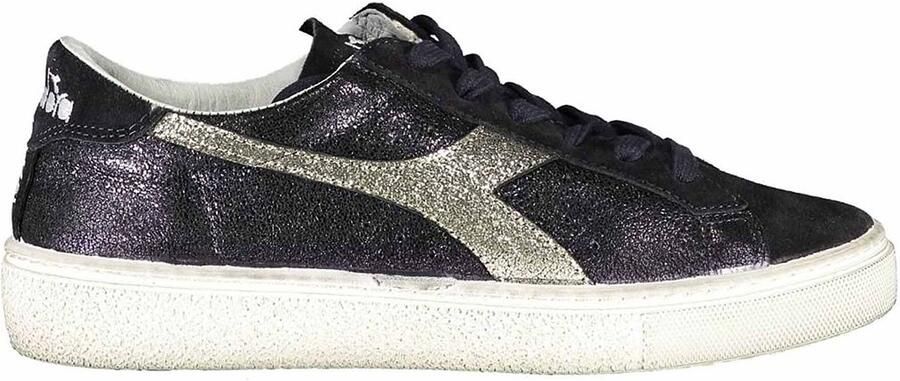 Diadora Montecarlo Glitter Vuil Dames Navy Sneakers