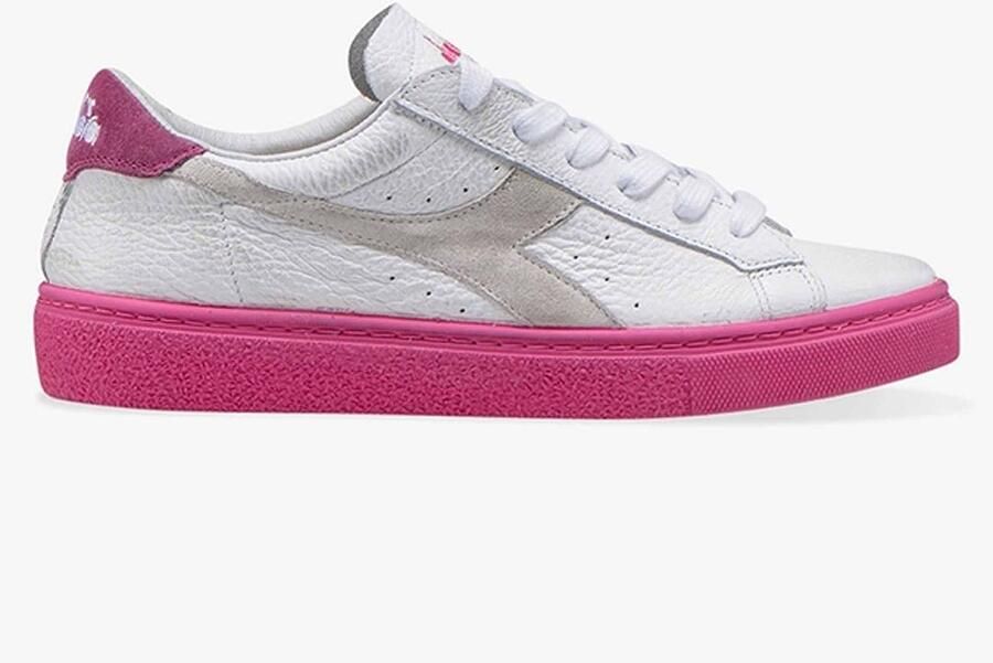 Diadora Montecarlo H Kleurblok Ita Dames Wit Trainers
