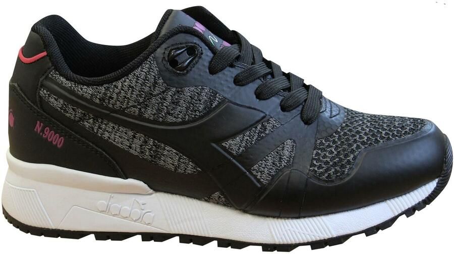 Diadora N9000 Moderna Heren Zwart Sportschoenen