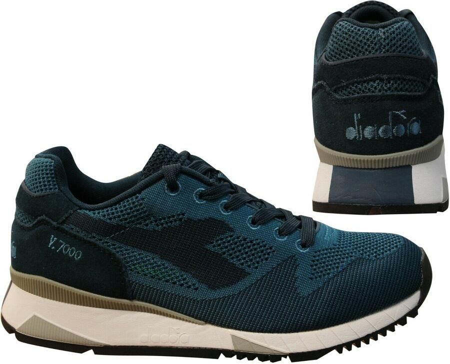 Diadora V7000 Weave Heren Blauw Sportschoenen - Foto 1