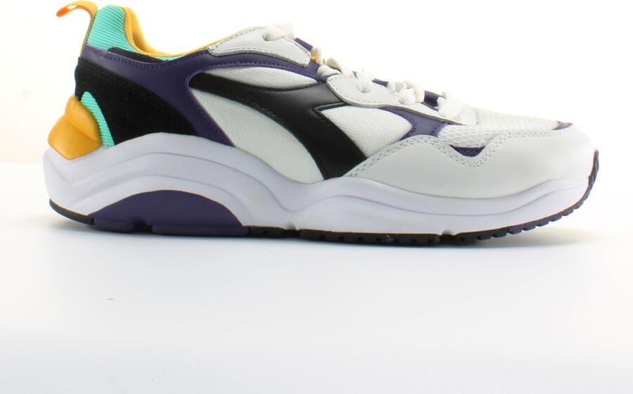 Diadora Whizz Run Heren Wit Paars Trainers