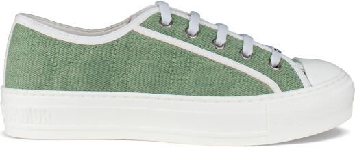 Dior Walk'N Faded Cannage sneakers groen