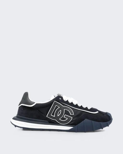Dolce and Gabbana Heren low-top sneakers blauw