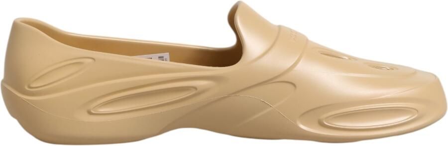 Dolce & Gabbana Beige Rubber Sandalen Lage Sneakers Schoenen