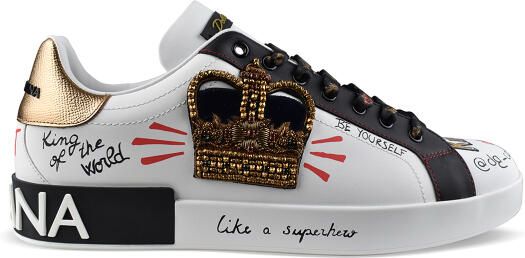Dolce & Gabbana Dolce&Gabbana Portofino Sneakers Wit