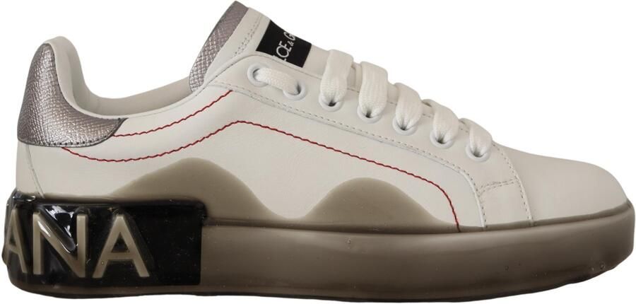 Dolce & Gabbana Dolce Gabbana Portofino Leren Sneakers