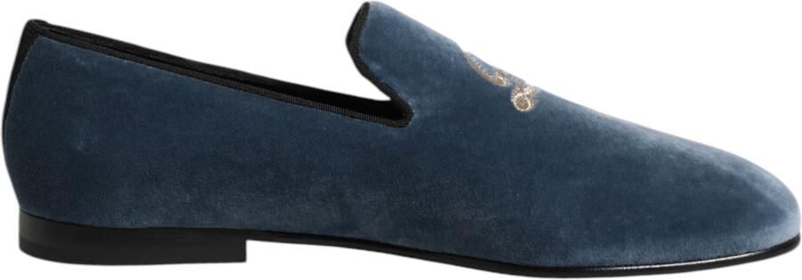 Dolce & Gabbana Fluwelen Geborduurde Loafer