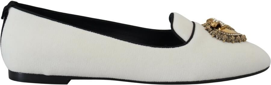Dolce & Gabbana Fluwelen Instappers Dg33 Casual Stijl