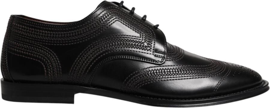 Dolce & Gabbana Genaaide Leren Oxford Schoenen