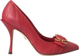 Dolce & Gabbana Gequilted Leren Pumps met Puntige Neus