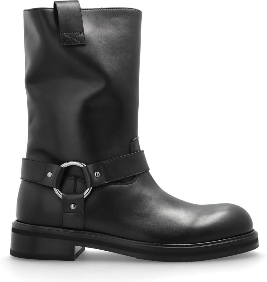 Dolce & Gabbana Leren enkellaarsjes