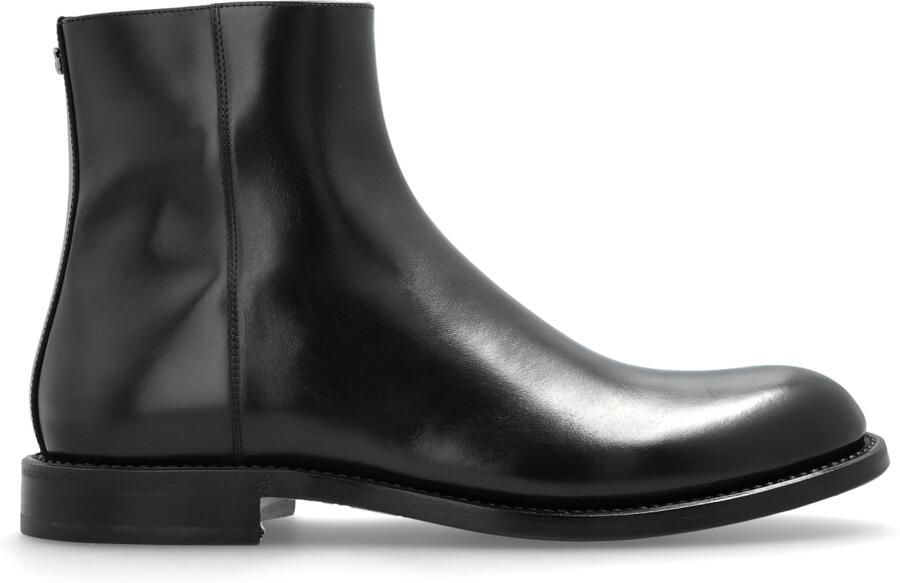 Dolce & Gabbana Leren enkellaarsjes