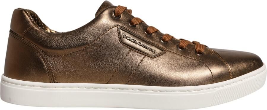 Dolce & Gabbana Leren Lage Sneakers