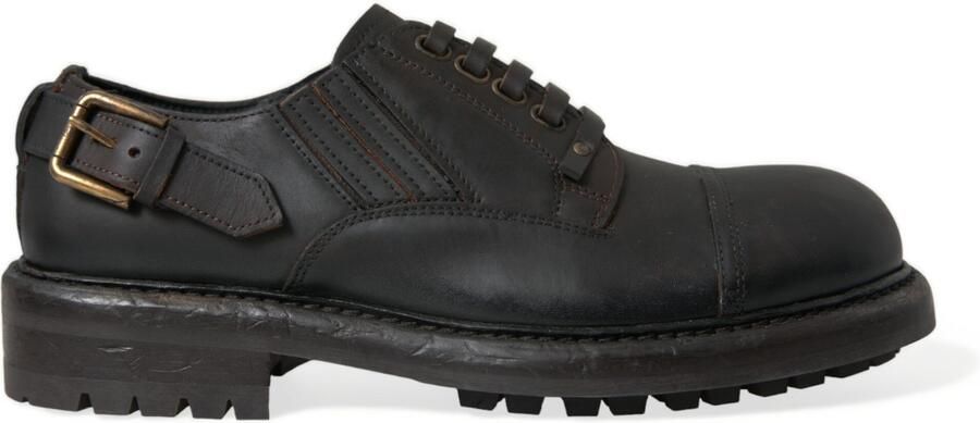 Dolce & Gabbana Leren Oxford Schoenen Cy0776