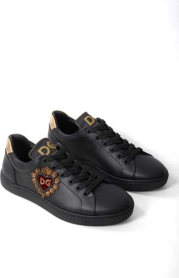 Dolce & Gabbana Men Embroidered Low-top Sneakers