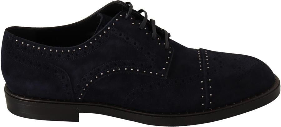 Dolce & Gabbana Nubuck Leren Oxford Brogue Schoenen