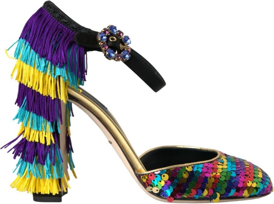 Dolce & Gabbana Pailletten Franje Hakken